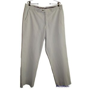 Men's Hilti Beige Chino Stretch Dayne Straight‎ Regular Fit Pants 36 x  28